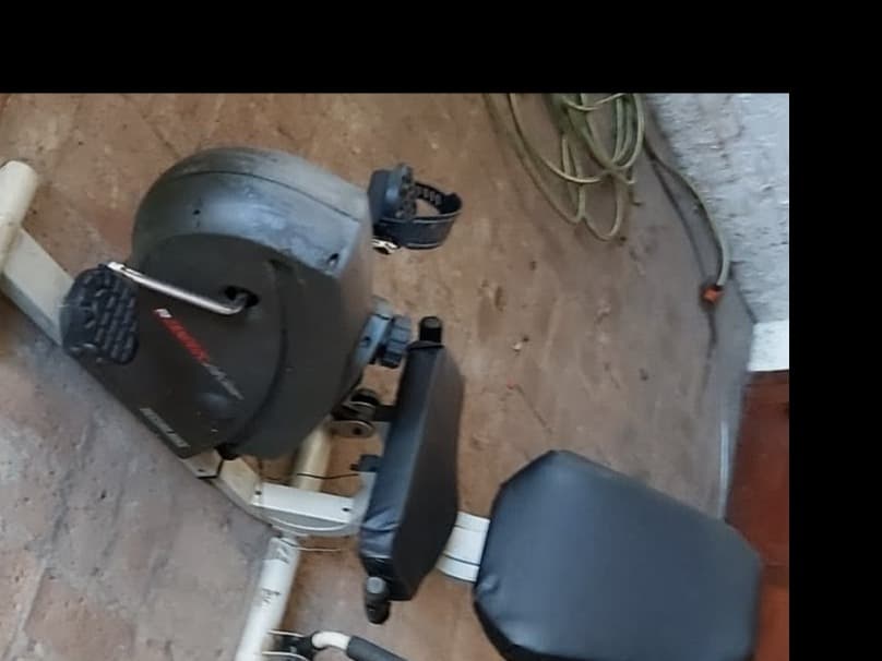 Bicicleta Fija Horizontal. Funciona, con detalles.