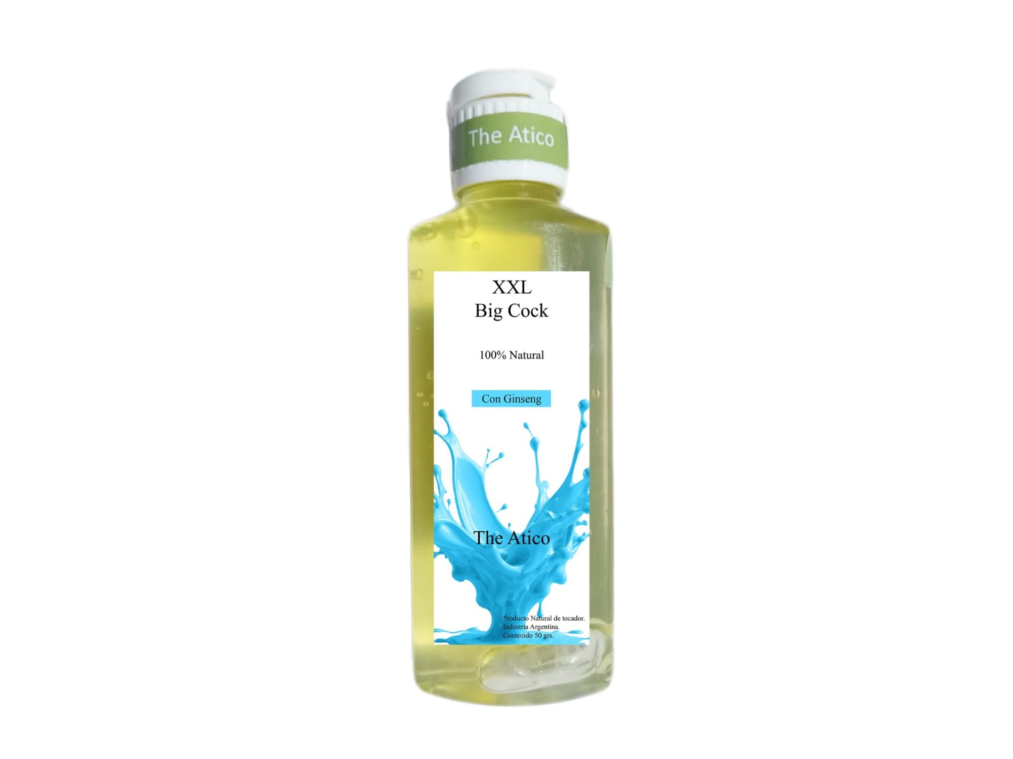 Gel Desarrollador Intimo y Vigorizante Masculino con Ginseng