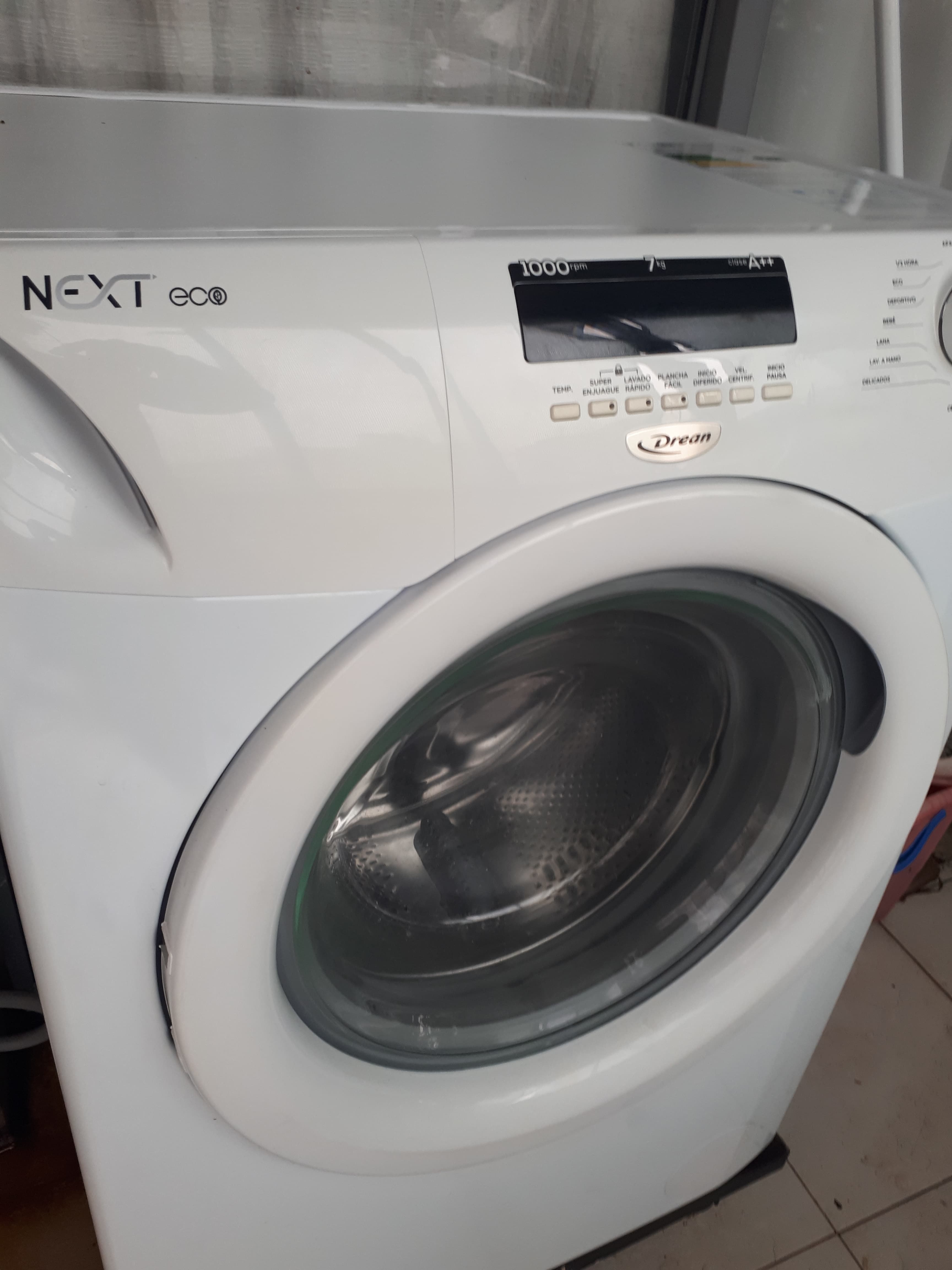 Lavarrropas drean next 7 eco 1000 rpm 7kg nuevo