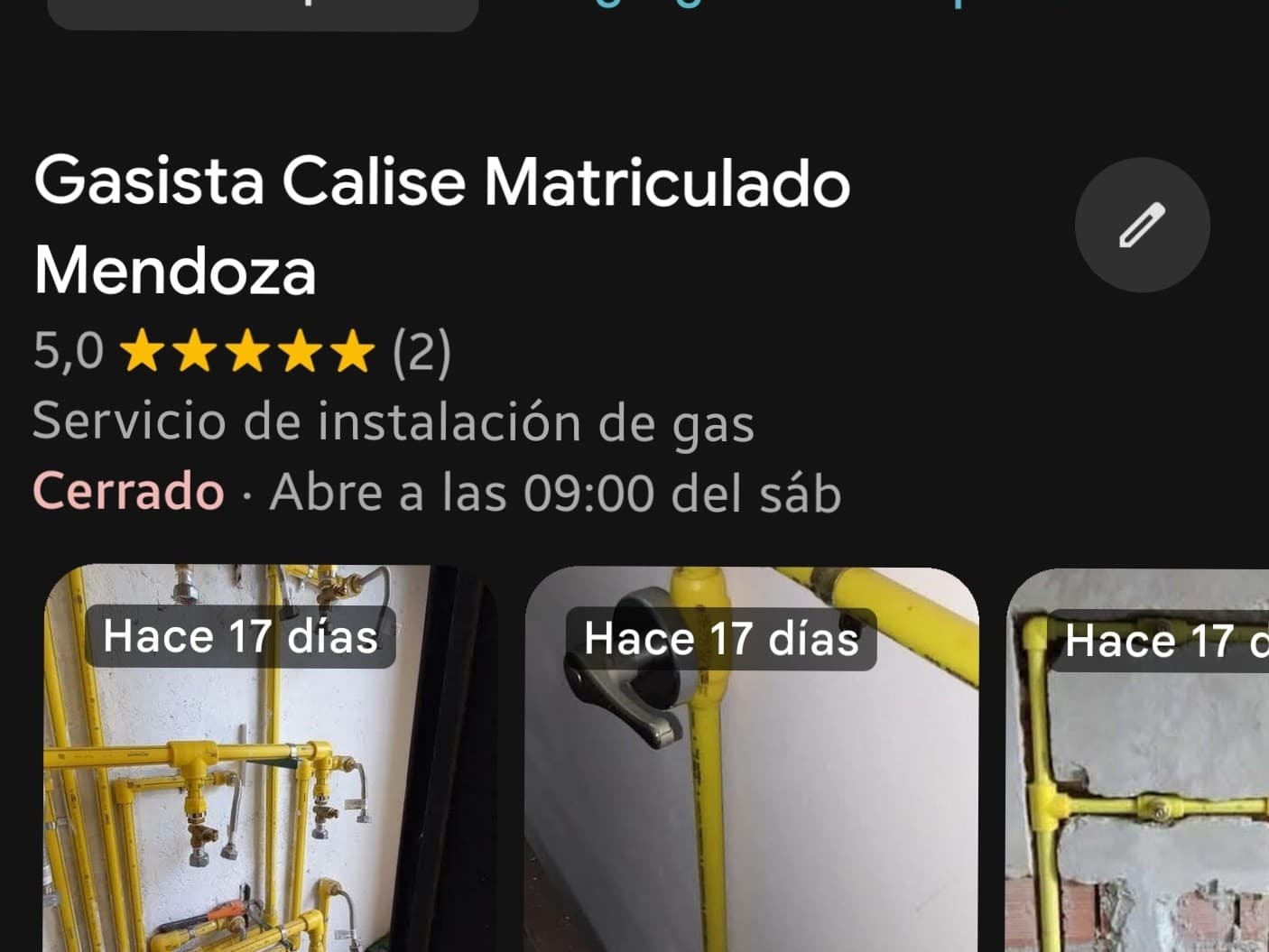 GASISTA MATRICULADO GLLEN MENDOZA