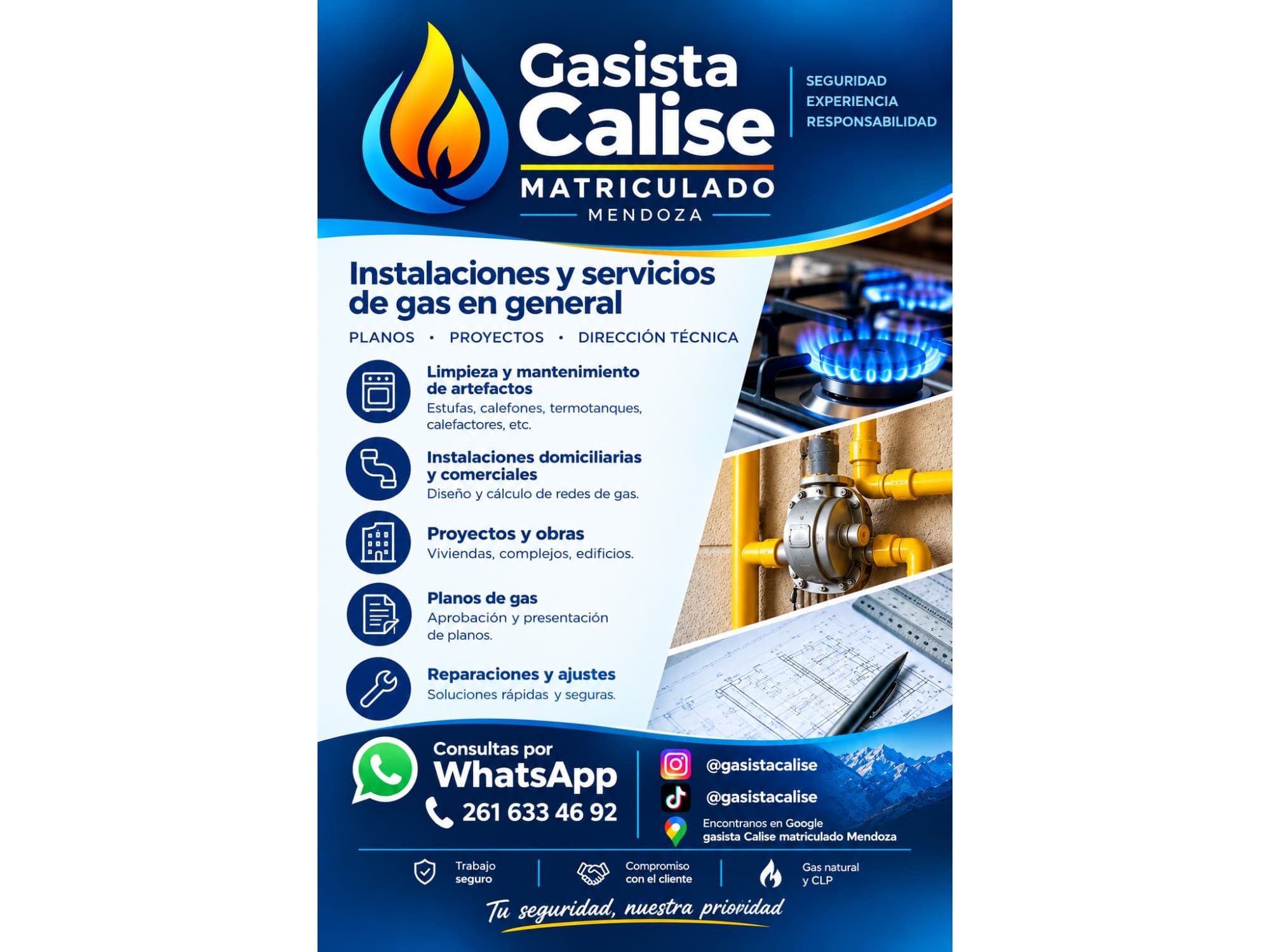 GASISTA MATRICULADO MENDOZA