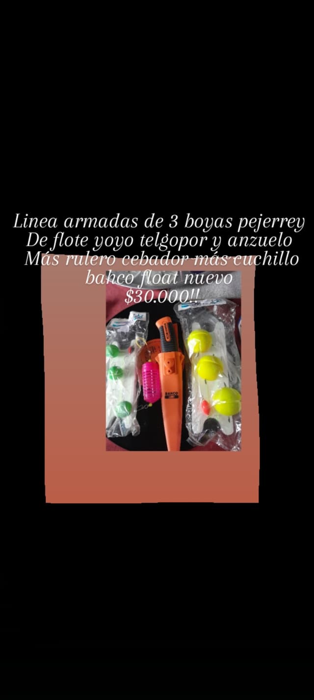 Accesorios para pesca !!