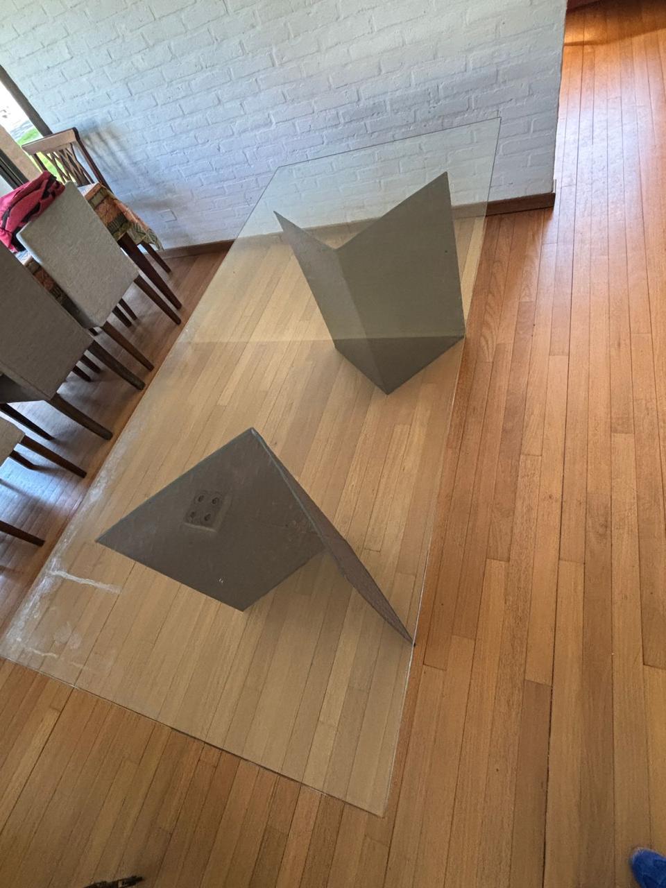 Vendo mesa de vidrio reforzado 