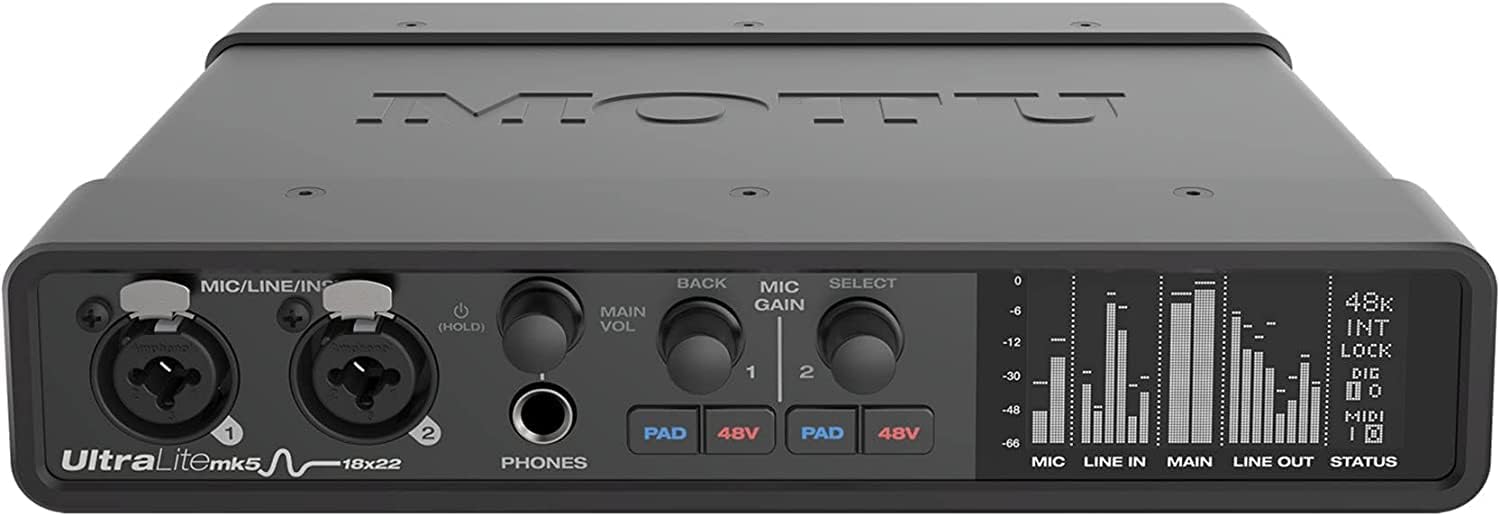 Busco MOTU UltraLite-mk5 18x22 USB Audio Interface 3